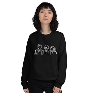 'golden trio' unisex sweatshirt