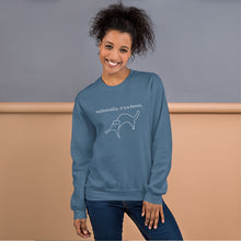 Load image into Gallery viewer, &#39;technically, it&#39;s a ferret&#39; unisex sweatshirt
