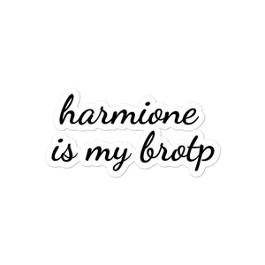 Harmione is my brotp sticker