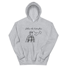 Load image into Gallery viewer, &#39;follow the butterflies&#39; unisex hoodie
