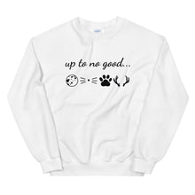 Load image into Gallery viewer, up to no good... Unisex Sweatshirt
