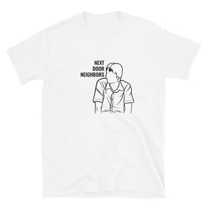 'next door neighbors - fred' short-sleeve unisex t-shirt