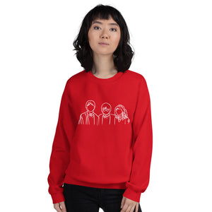 'golden trio' unisex sweatshirt