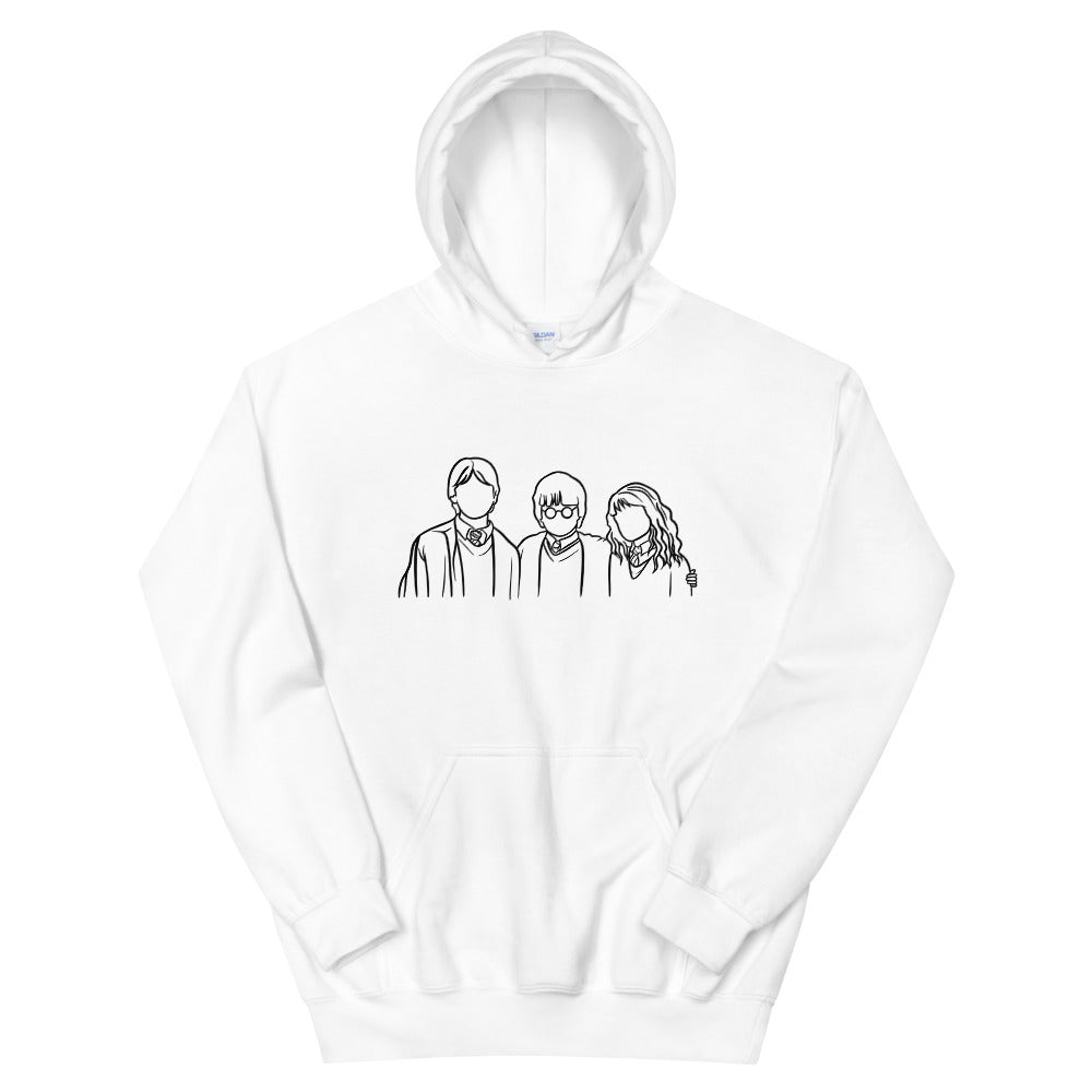 golden trio unisex hoodie dumblydorring